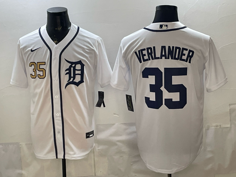 Men 2026 Detroit Tigers #35 Verlander white Game Nike MLB Jersey 005->detroit tigers->MLB Jersey